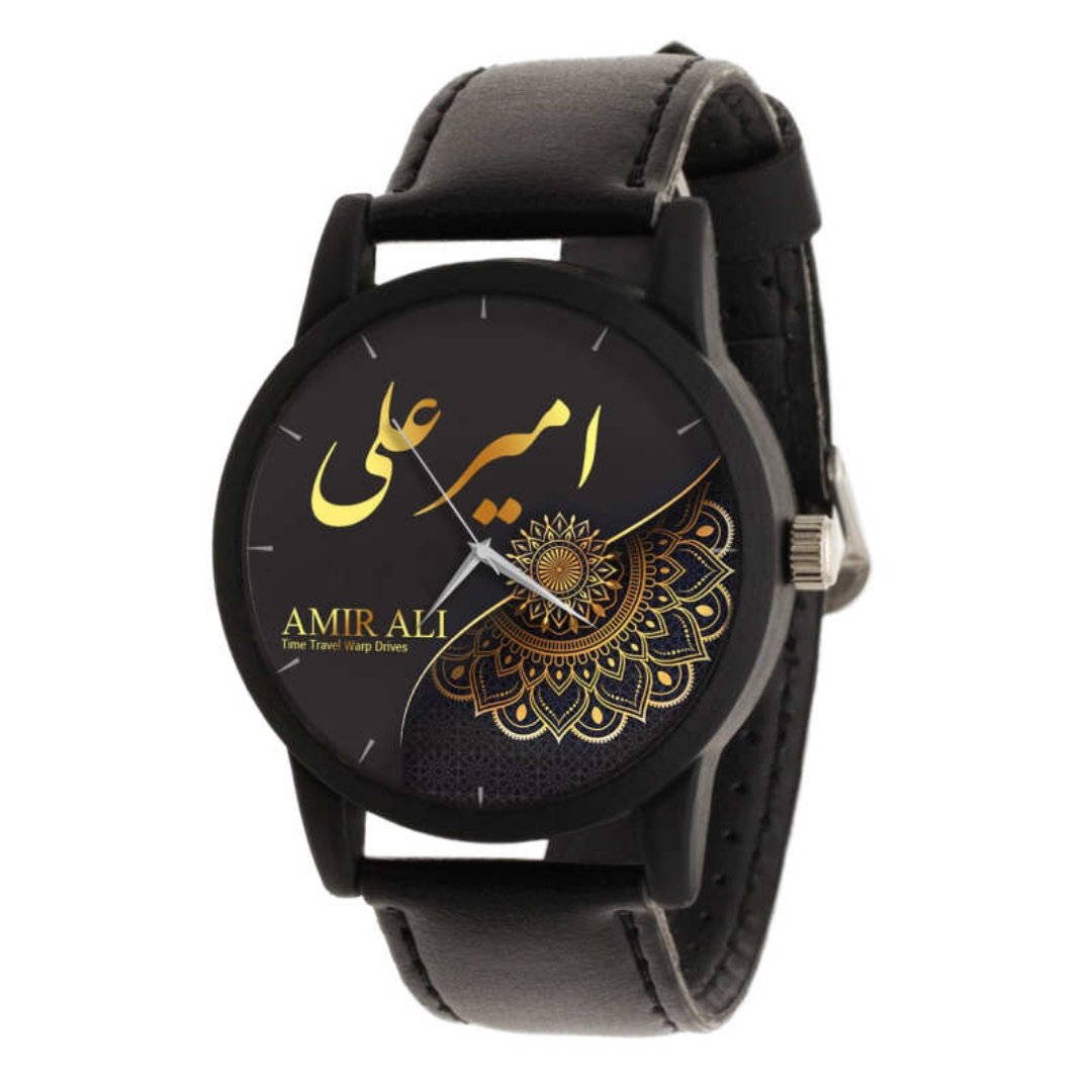 ساعت مچی مردانه و پسرانه اسم امیر علی با کیفیت عالی و قیمت مناسب