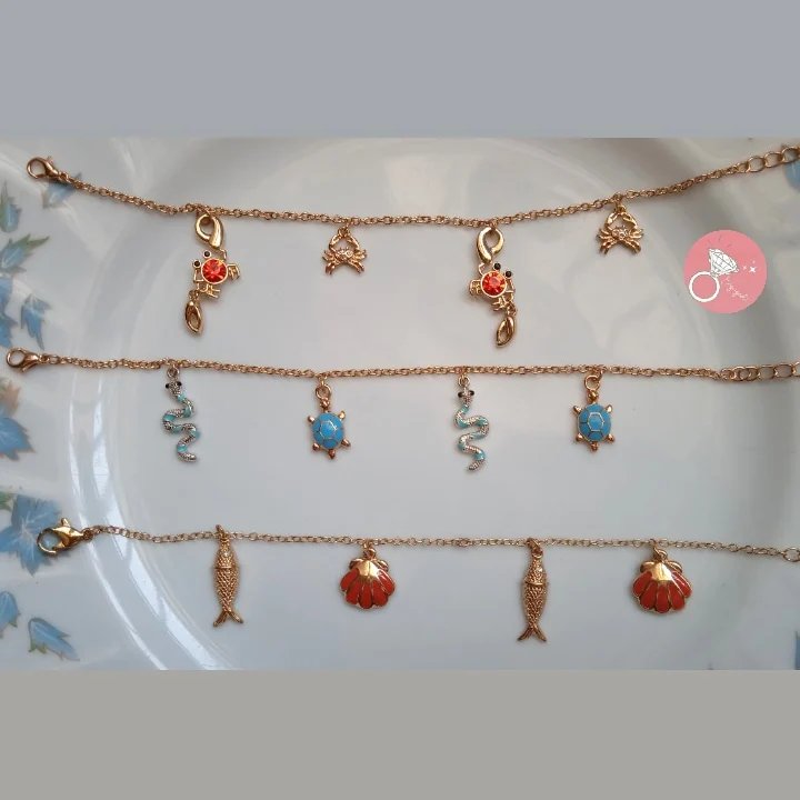 دستبند دریایی تابستونی رنگ ثابت