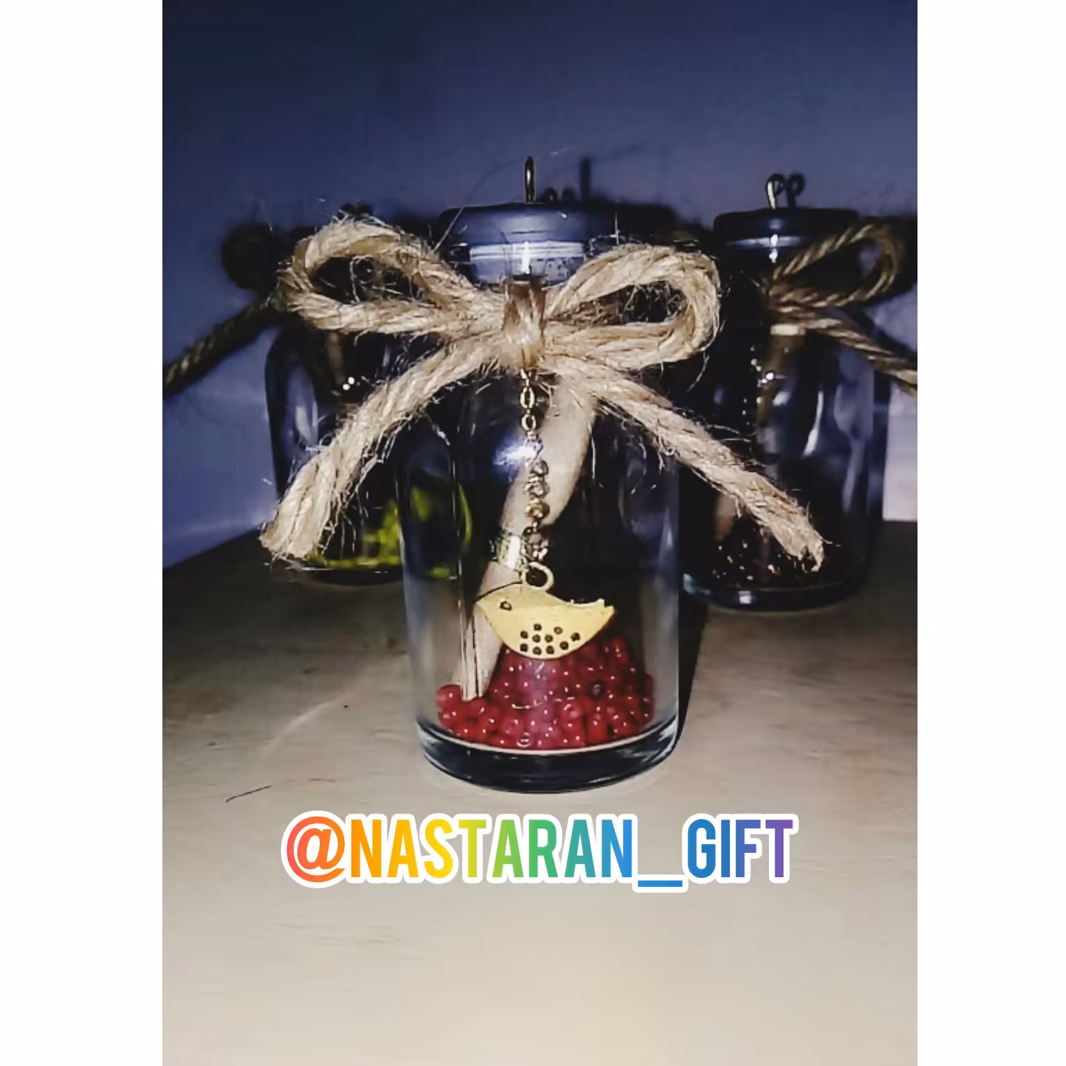 گیفت شیشه مینیاتوری 5 عددی