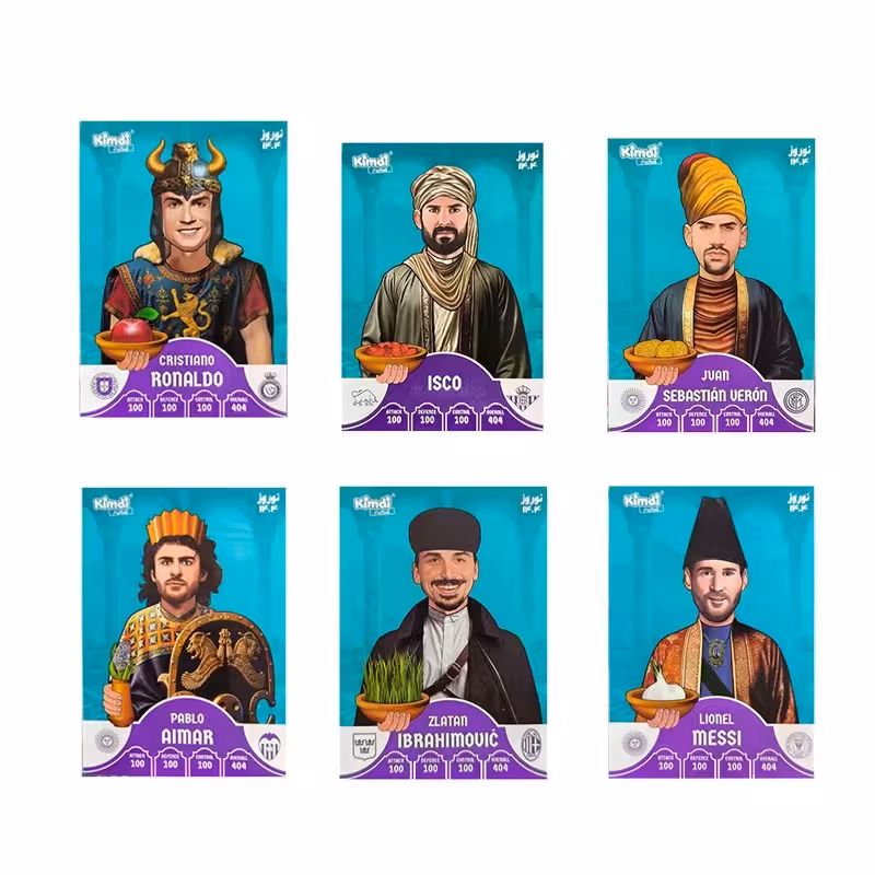 اسباب بازی زینتی کیمدی مدل نوروزی مجموعه 6 عددی