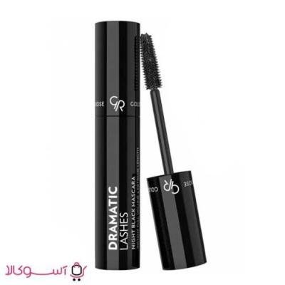ریمل حجم دهنده و بلند کننده گلدن رز مدل dramatic lashes حجم 13 میل