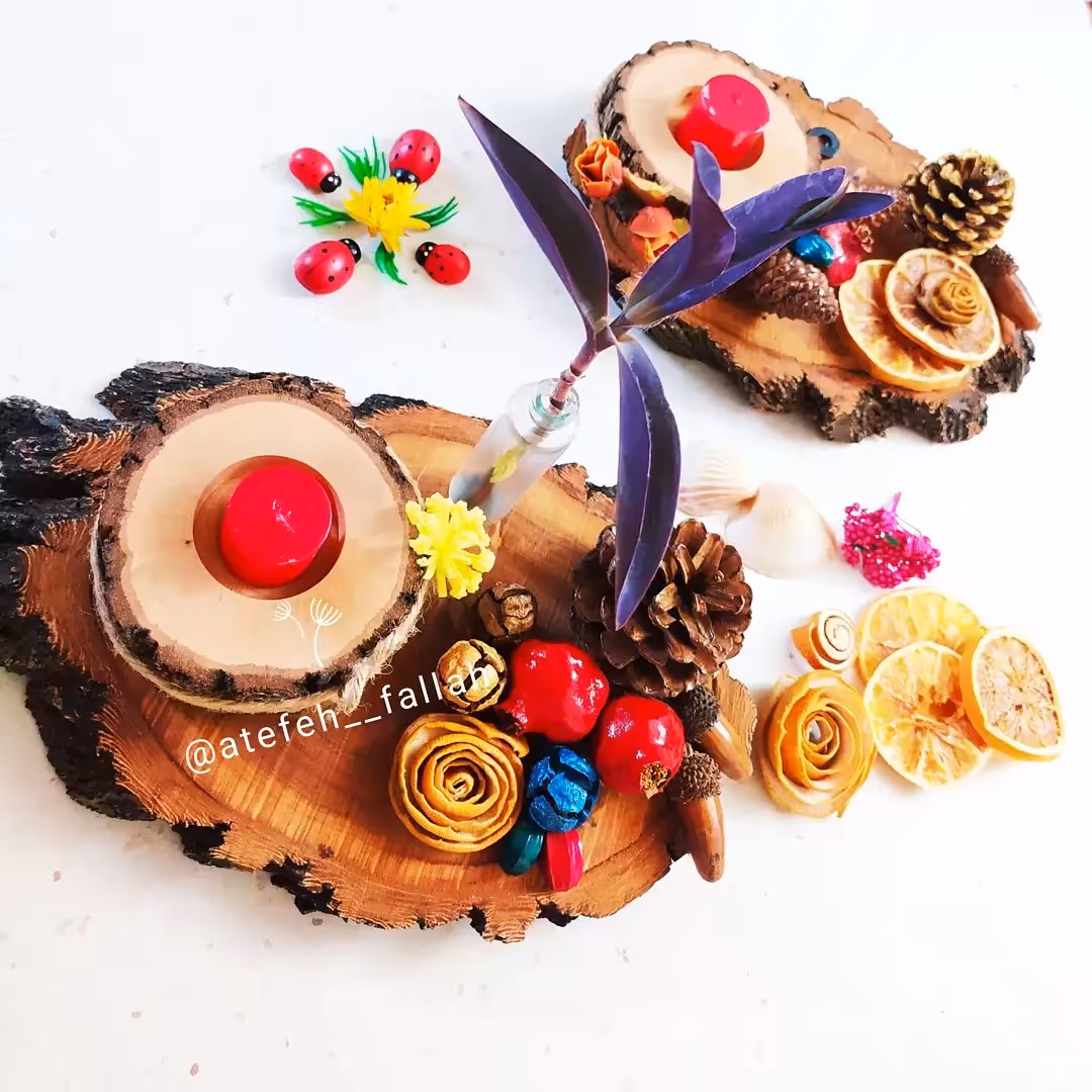 جاشمعی و و جاگلدونی رومیزی