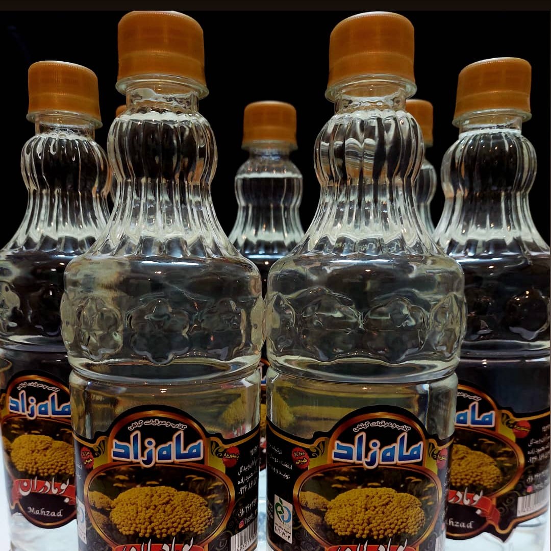 عرق بومادران  با کیفیت  اصل کاشان به روش سنتی یک  لیتری