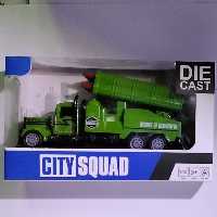 ماکت ماشین کامیون موشک اندازه جنگی 12سانت باجعبه