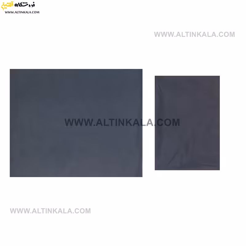 سرویس ملحفه کشدوز یکنفره دوتکه سایز 120×200 ساده رنگ نوک مدادی