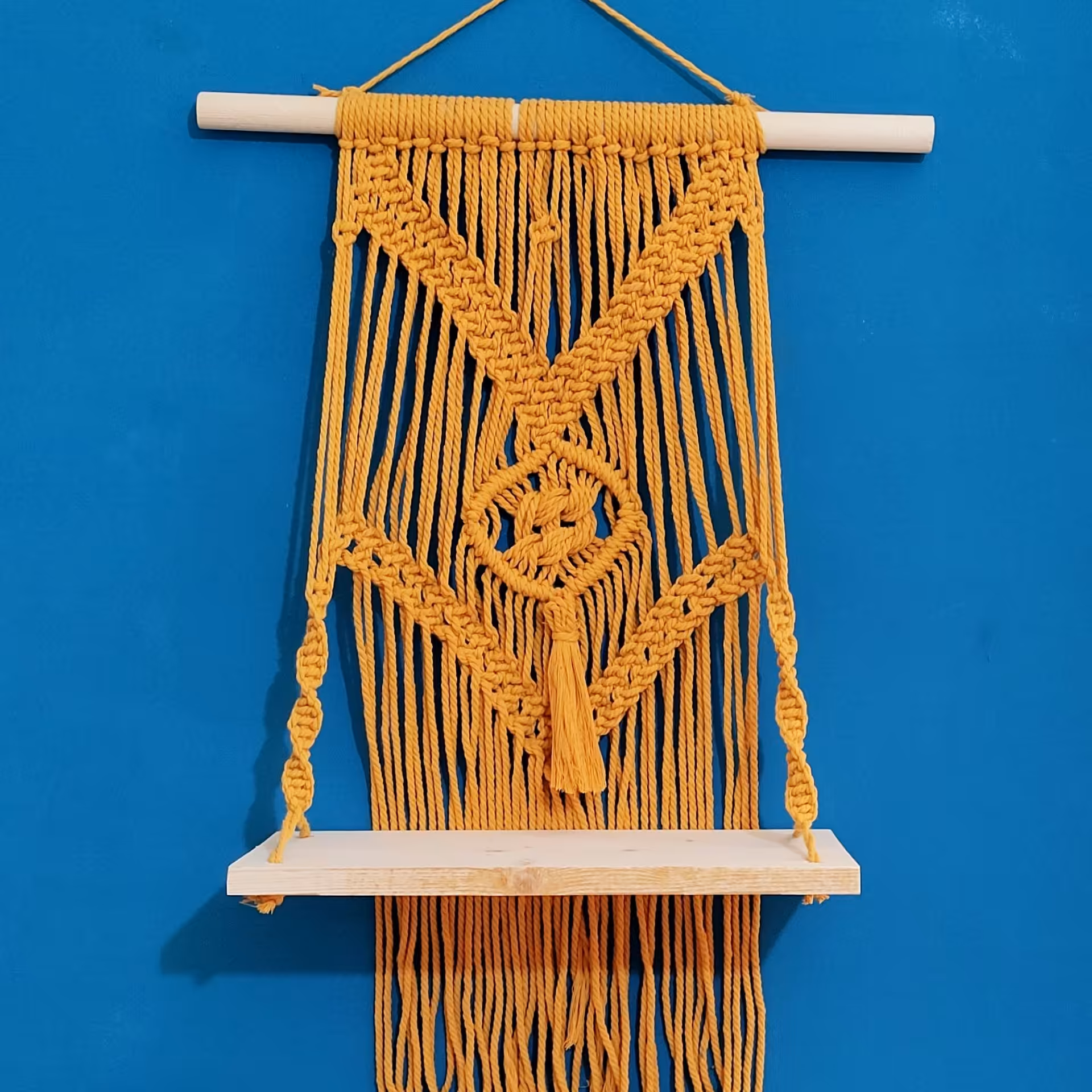 شلف مکرومه خردلی