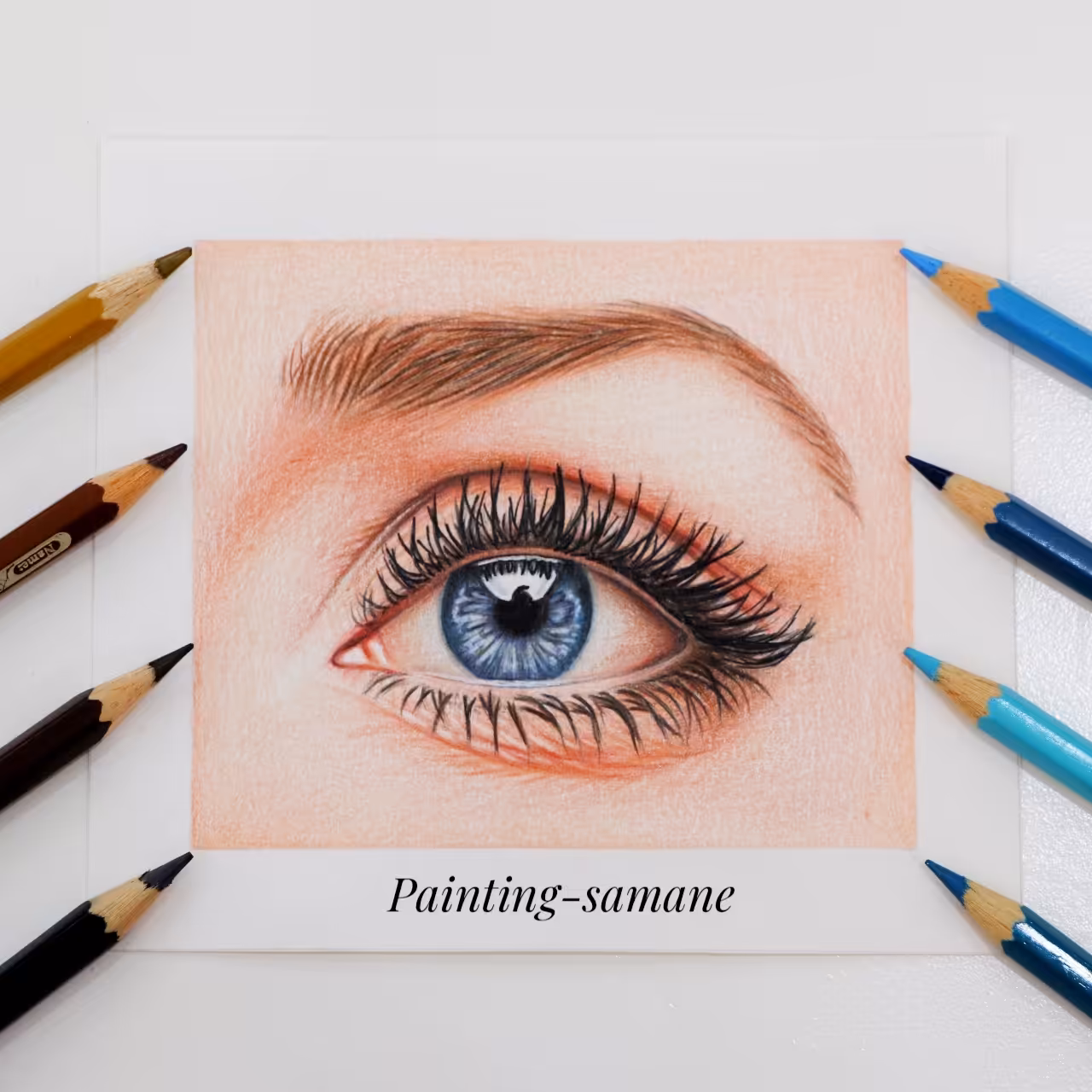 سفارش نقاشی مداد،مدادرنگی،خودکار