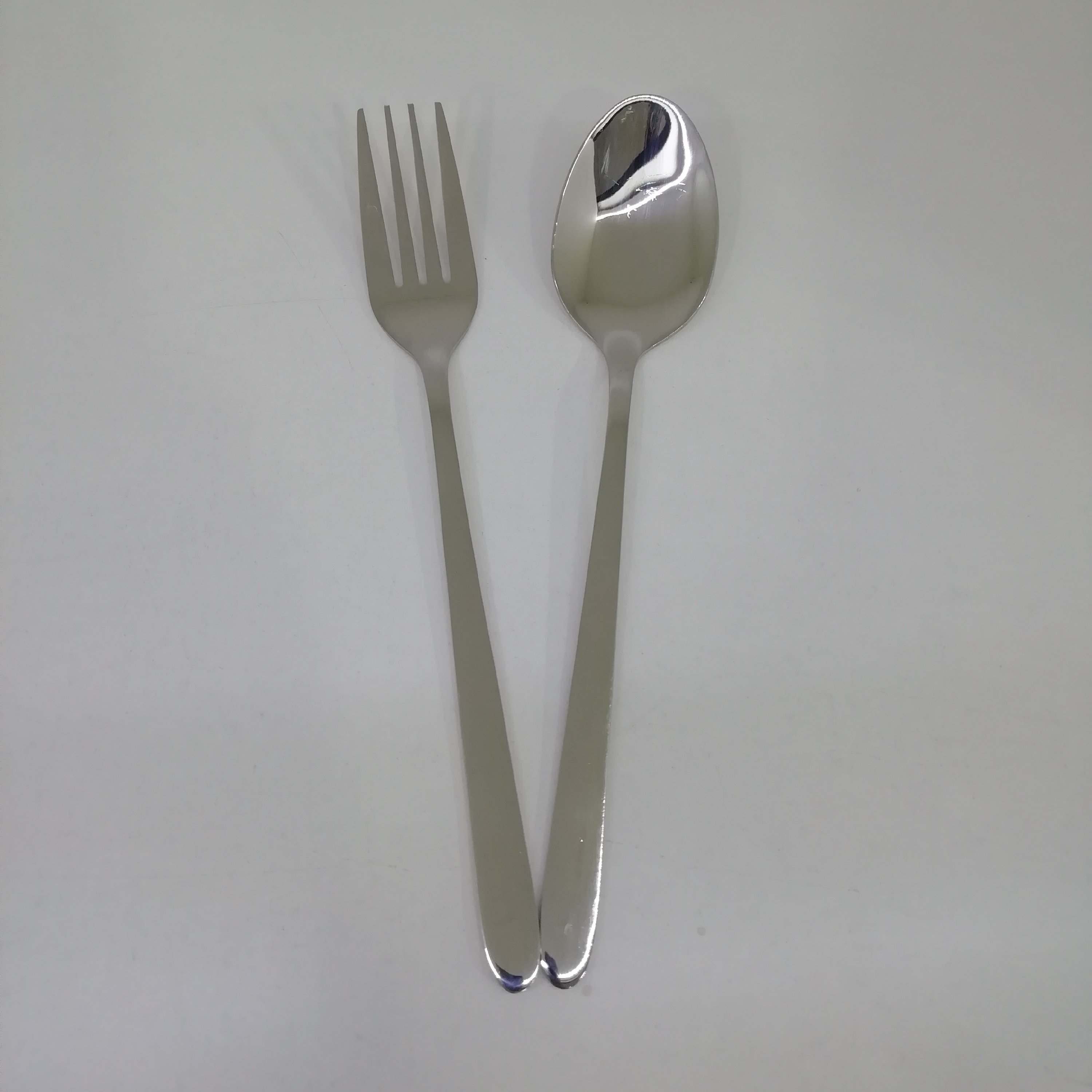 قاشق و چنگال استیل مدل دونا برند یونیک آهنربا نگیر 