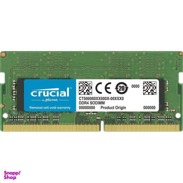 رم لپ تاپ DDR4 تک کاناله 3200 مگاهرتز CL22 کروشیال مدل CT8 ظرفیت 8 گیگابایت