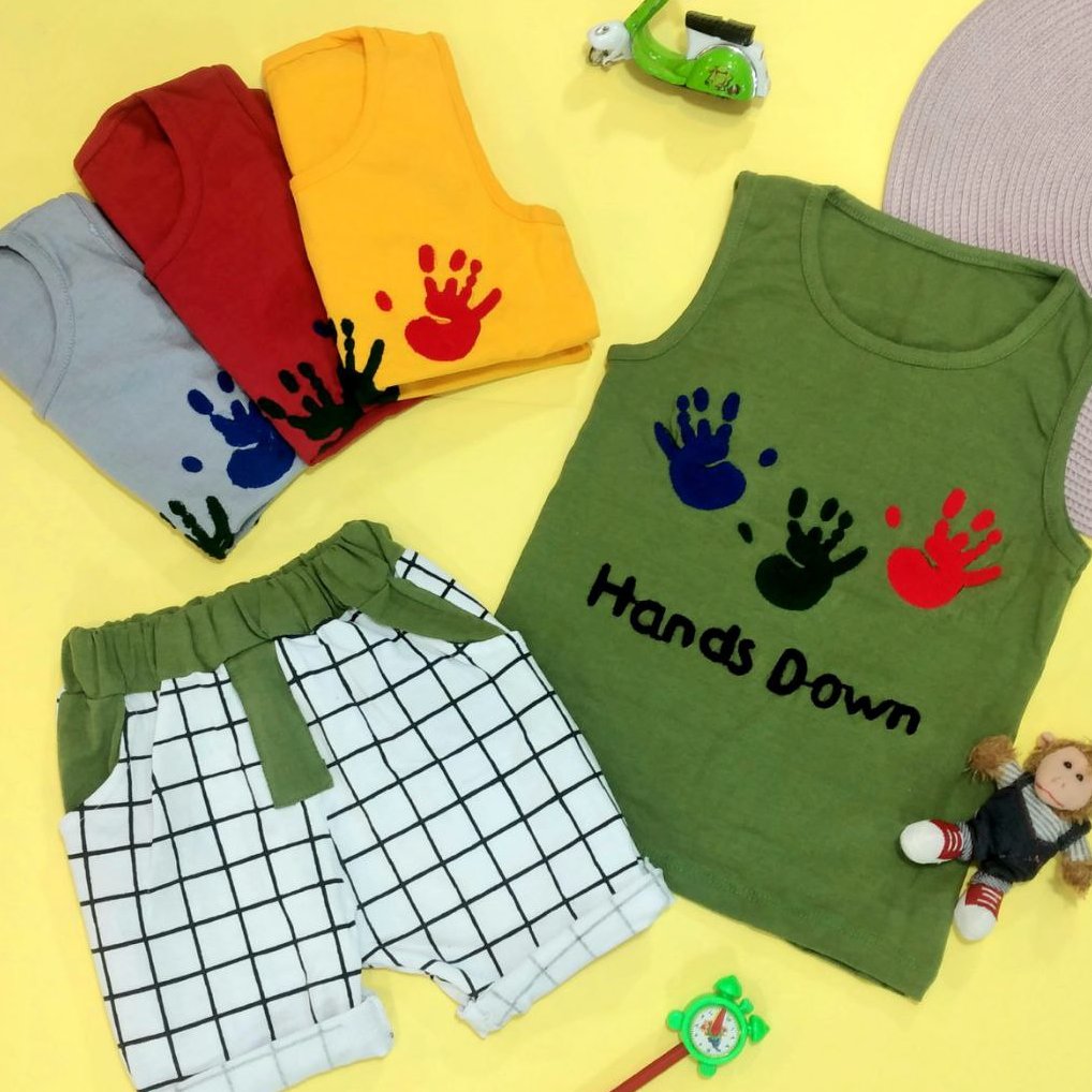 تاپ و شلوارک پسرانه