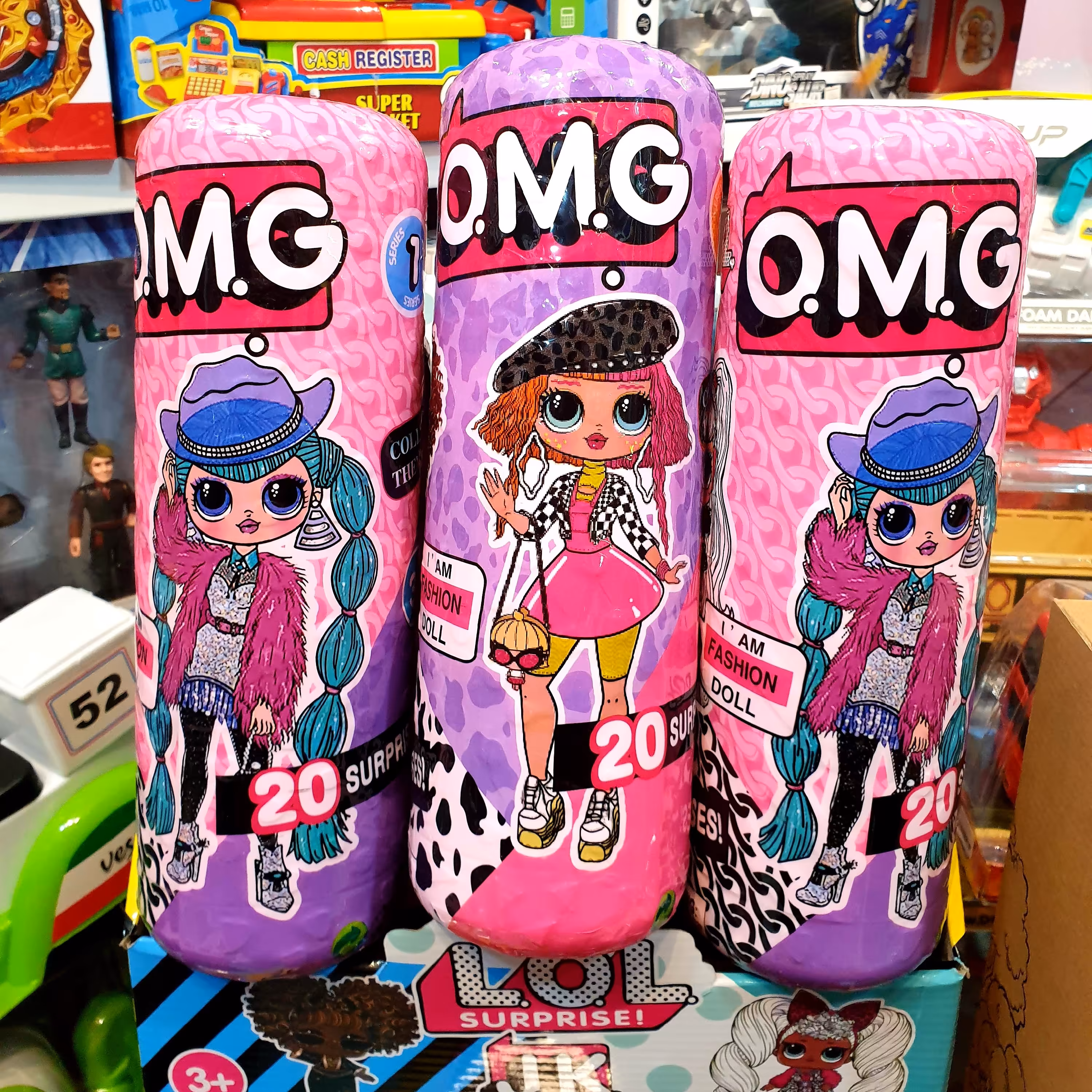 ال او ال LOL لول سورپرایز سایز خیلی بزرگ دارای 20 سورپرایز OMG ارسال رایگان 