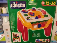 اسباب بازی میز لگو و قطار بازی چیکو ایتالیا دو کاره جدید موزیکال و اموزشی  chicco 2in1  MODO