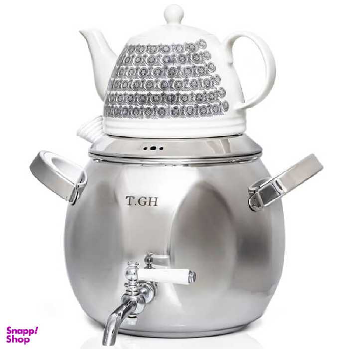 کتری و قوری قیطاسی TGH مدل برسام کد 9060