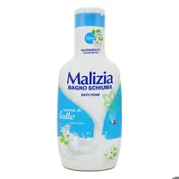 شامپو بدن ( فوم حمام ) گل و شیر 1 لیتر مالیزیا - malizia