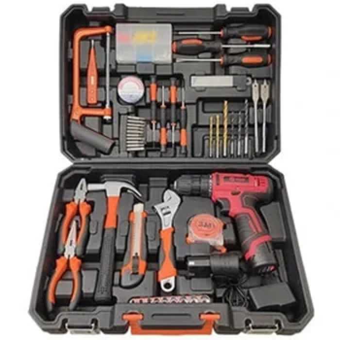 کیت دریل شارژی 12 ولت ادون مدل ED-40L-TZ