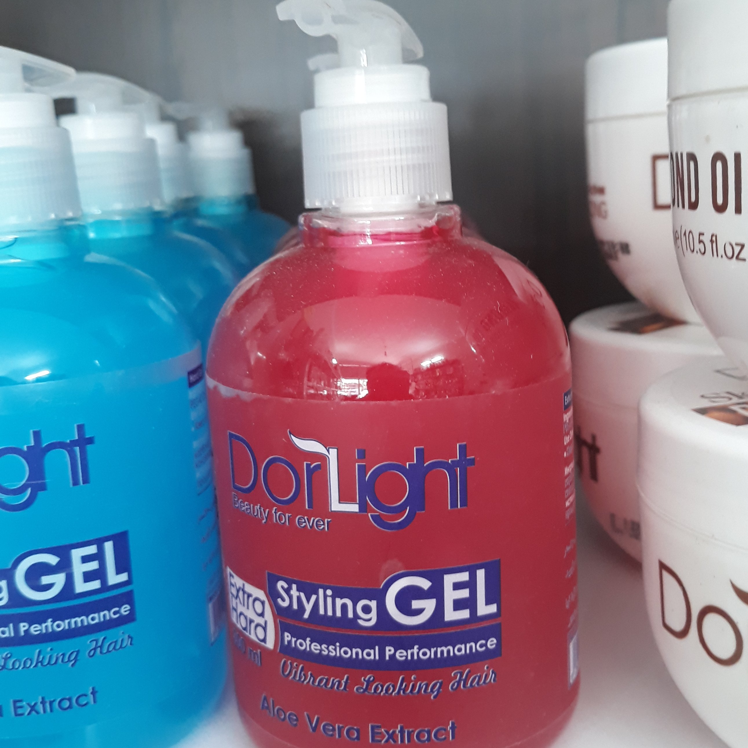 ژل پمپی موی سر قرمز دورلایت