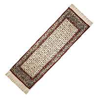 رومیزی قلمکار صدر مدل چلوار طرح برگی کد 180