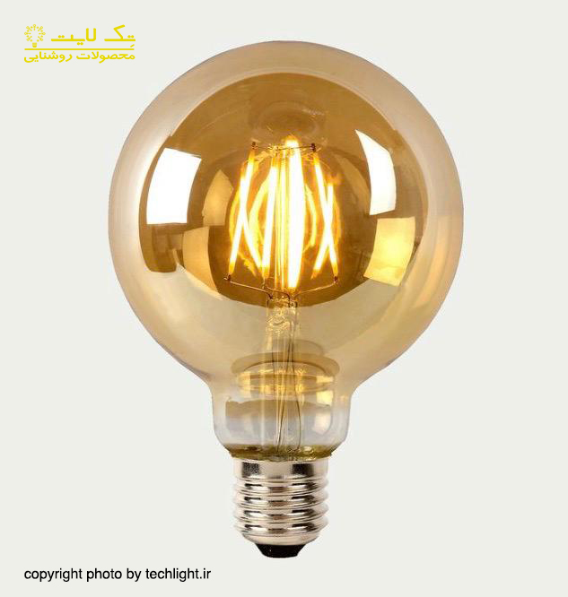 لامپ ادیسونی گرد متوسط مدل G95 وات 4