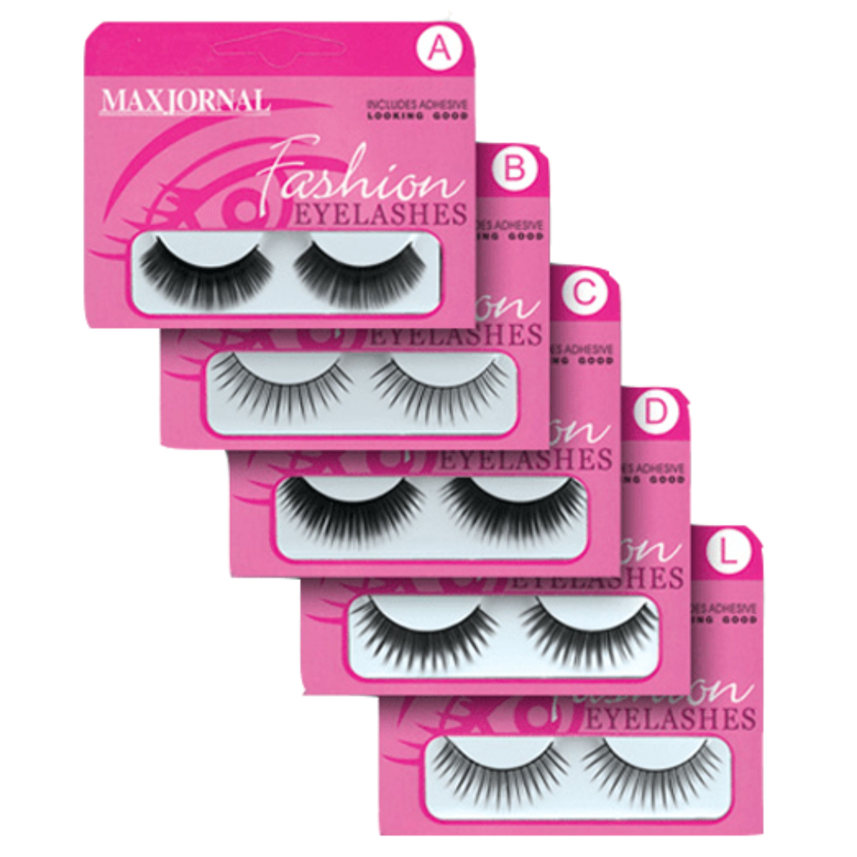 مژه مصنوعی فشیون مکس جورنال Maxjornal مدل L ساخت کشور کره