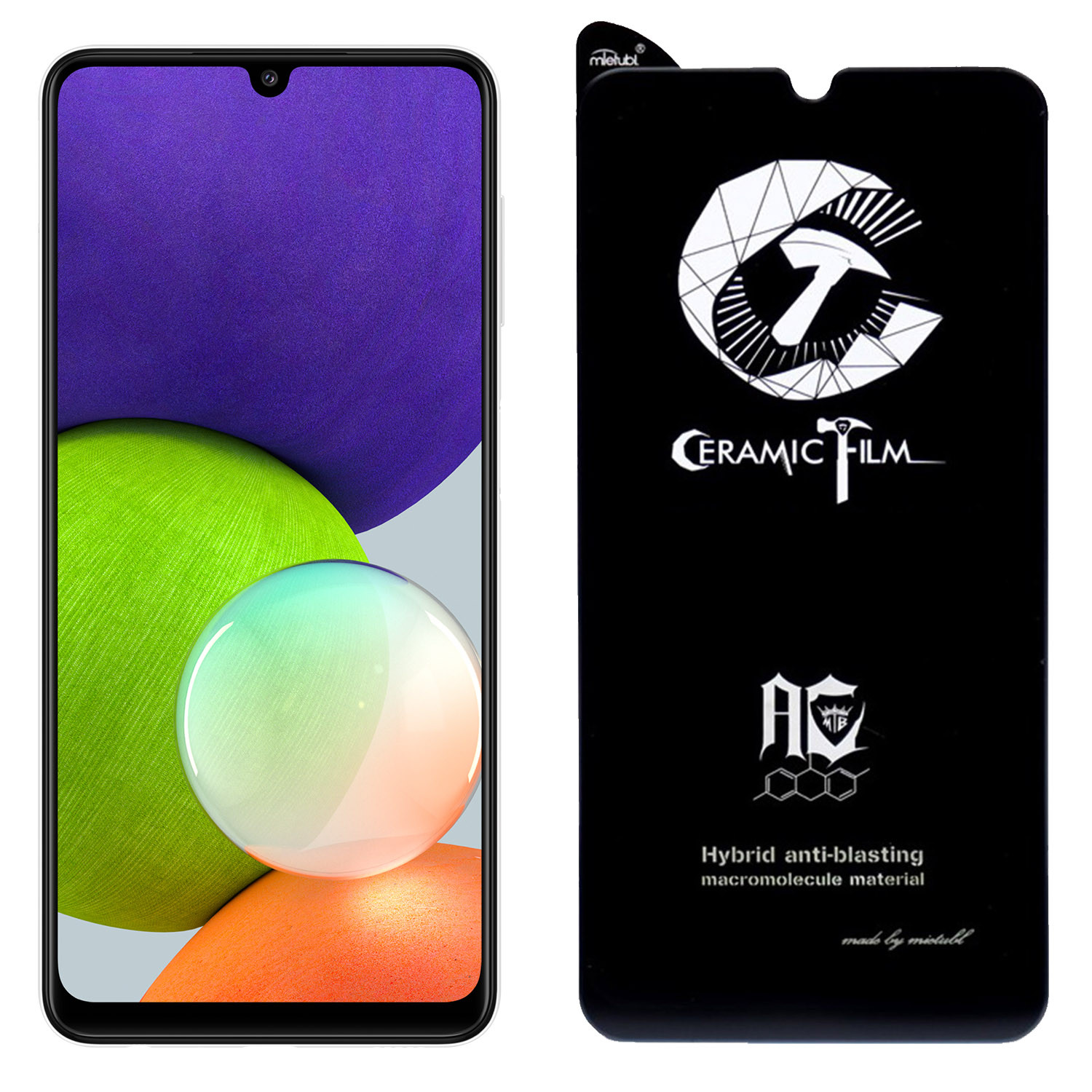 محافظ صفحه نمایش نانو سرامیک گوشی سامسونگ مدل A22 5G