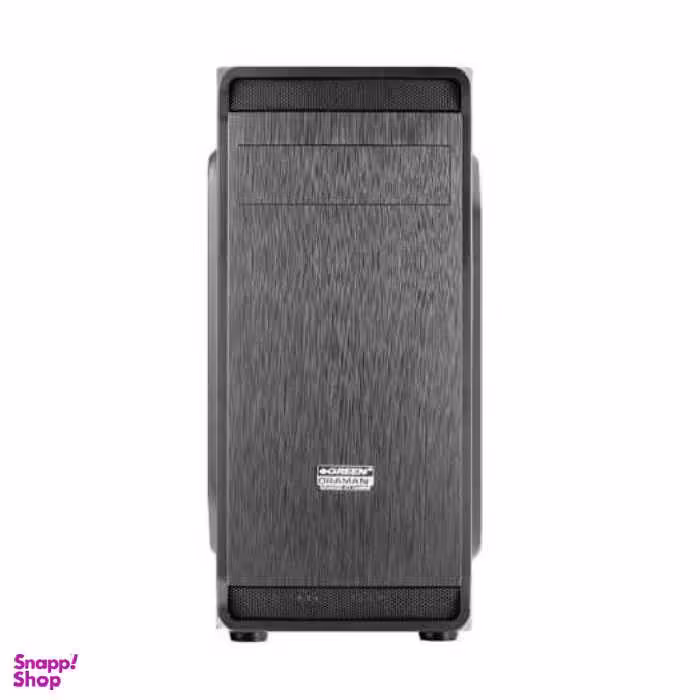 کیس کامپیوتر گرین (Green) مدل Oraman Plus رنگ مشکی