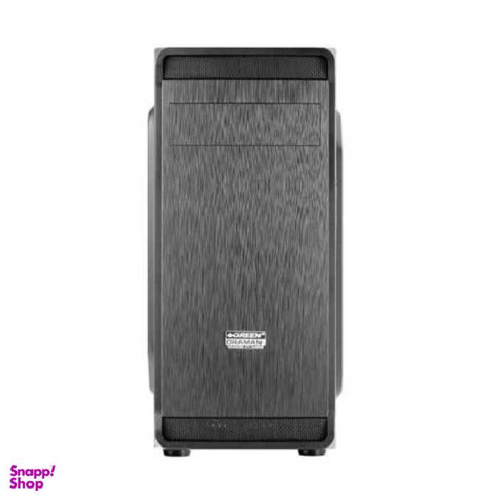 کیس کامپیوتر گرین (Green) مدل Oraman Plus رنگ مشکی