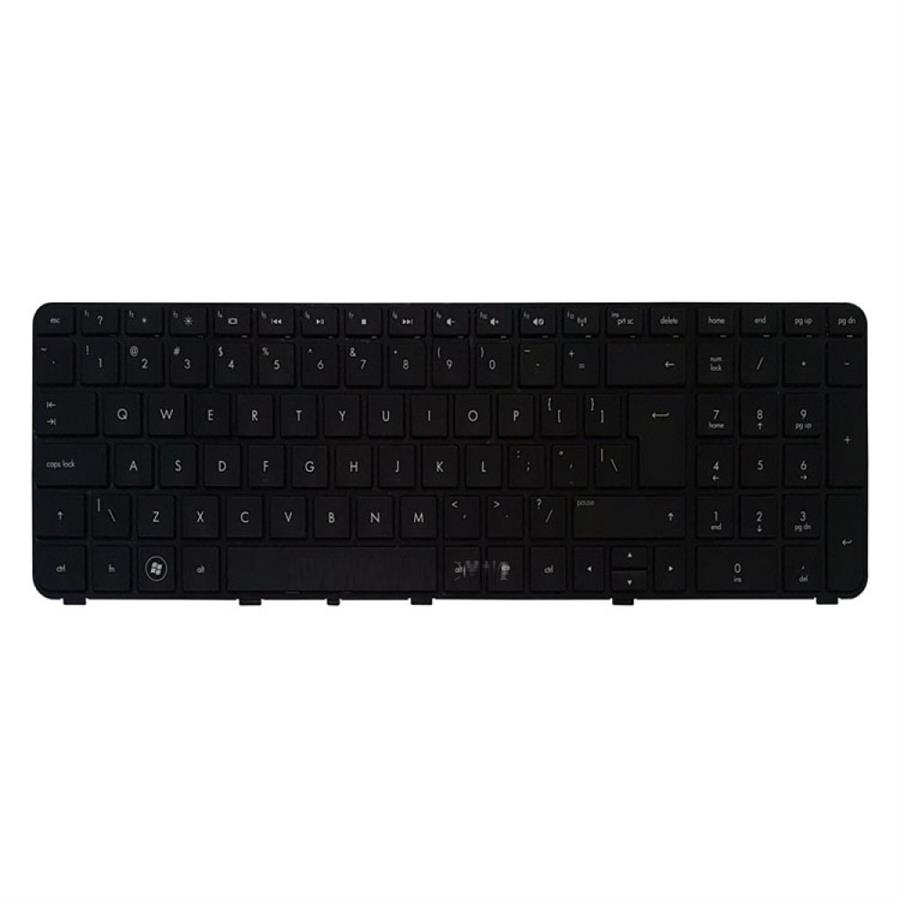 کیبورد لپ تاپ اچ پی مدل Pavilion DV7 4000 مشکی با فریم
