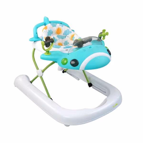 روروئک واکر شو طرح هواپیما سبزآبی اسپادیس Blue Spuddies | سیسمونی بدو نی نی