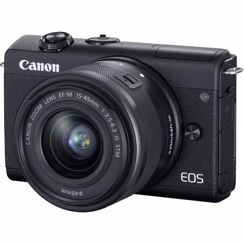 دوربین دیجیتال بدون آینه کانن Canon EOS M200 Kit 15-45mm Stm-Black