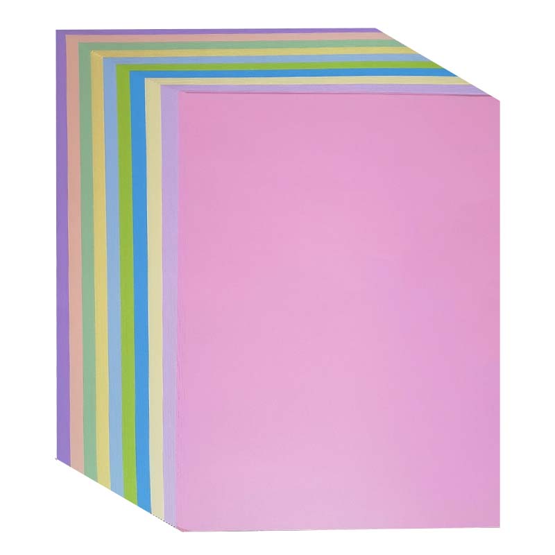 کاغذ رنگی A4 بسته 50 عددی 10 رنگ با بهترین قیمت