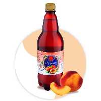 نوشیدنی میوه ای گازدار هلو (6عددی)