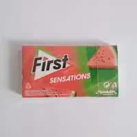 آدامس فرست ترکیه First Sensation با طعم هندوانه سایز 27 گرمی