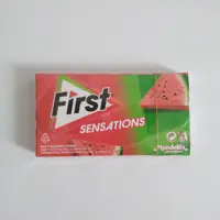 آدامس فرست ترکیه First Sensation با طعم هندوانه سایز 27 گرمی