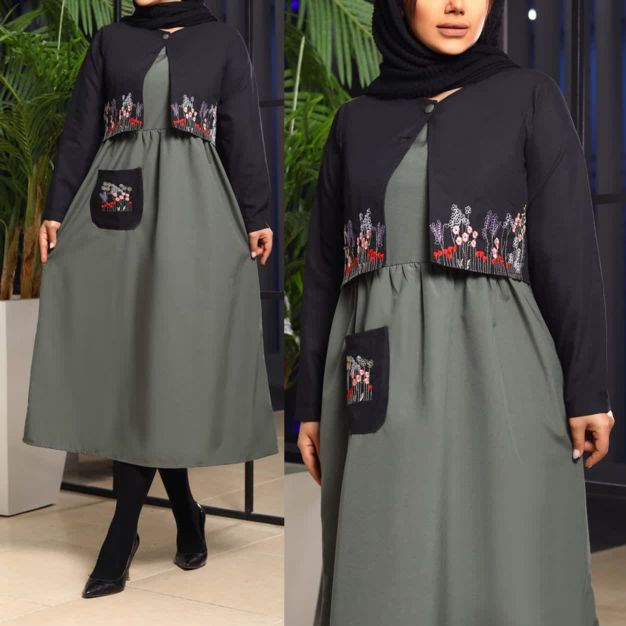 دوتیکه سارافون و کت مدل کیمیا