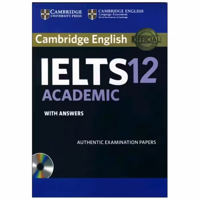 کتاب زبان آیلتس کمبریج 12 آکادمیک Ielts Cambridge 12 academic