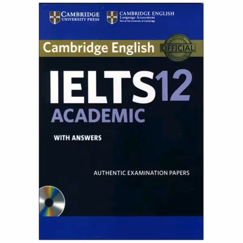 کتاب زبان آیلتس کمبریج 12 آکادمیک Ielts Cambridge 12 academic