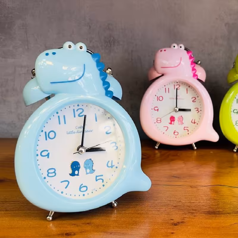 ساعت رومیزی تمساح بچگانه