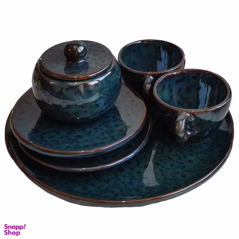 سرویس چای خوری 7 پارچه مدل سرامیکی