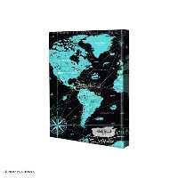 دفتر کلاسوری 100 برگ 26 حلقه قفل فلزی آزاده کد 139