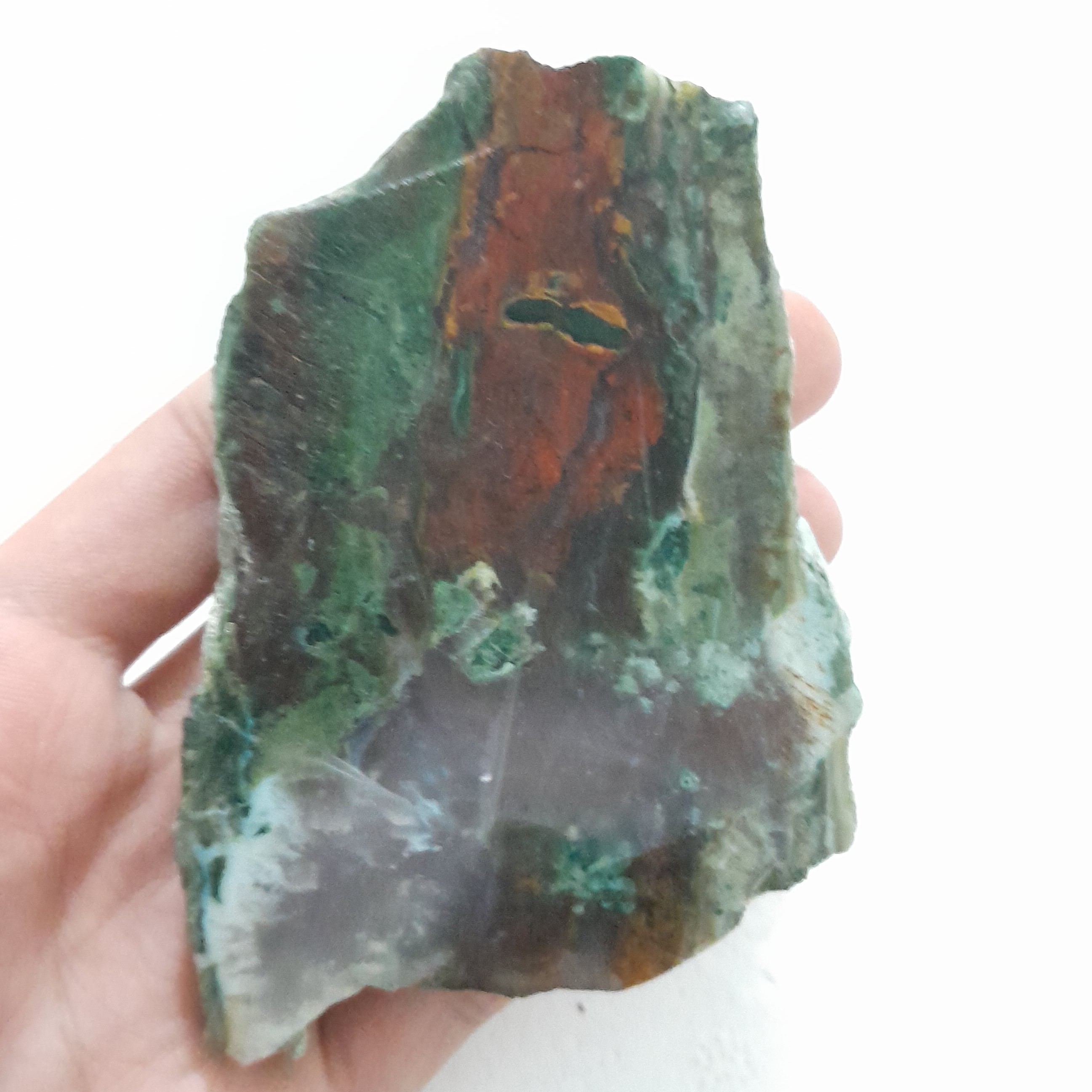 اسلایس سنگ عقیق منظره کد 129