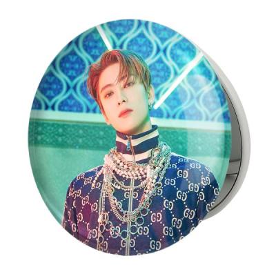 آینه جیبی خندالو طرح جهیون گروه NCT مدل تاشو کد 12207