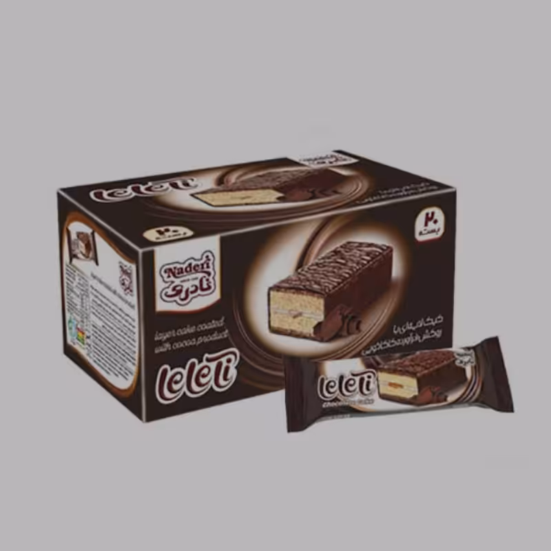 کیک روکش شکلات