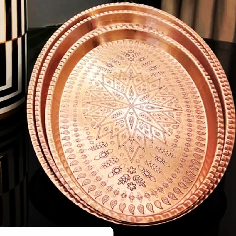 سینی بیضی سایز 8  اندازه 43×28