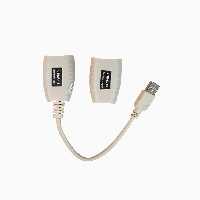 کابل افزایش طول USB 2.0 بر روی کابل شبکه تا 45 متر کی نت مدل K-EXUSB045
