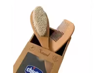 ست شانه و برس چوبی نوزادی chicco