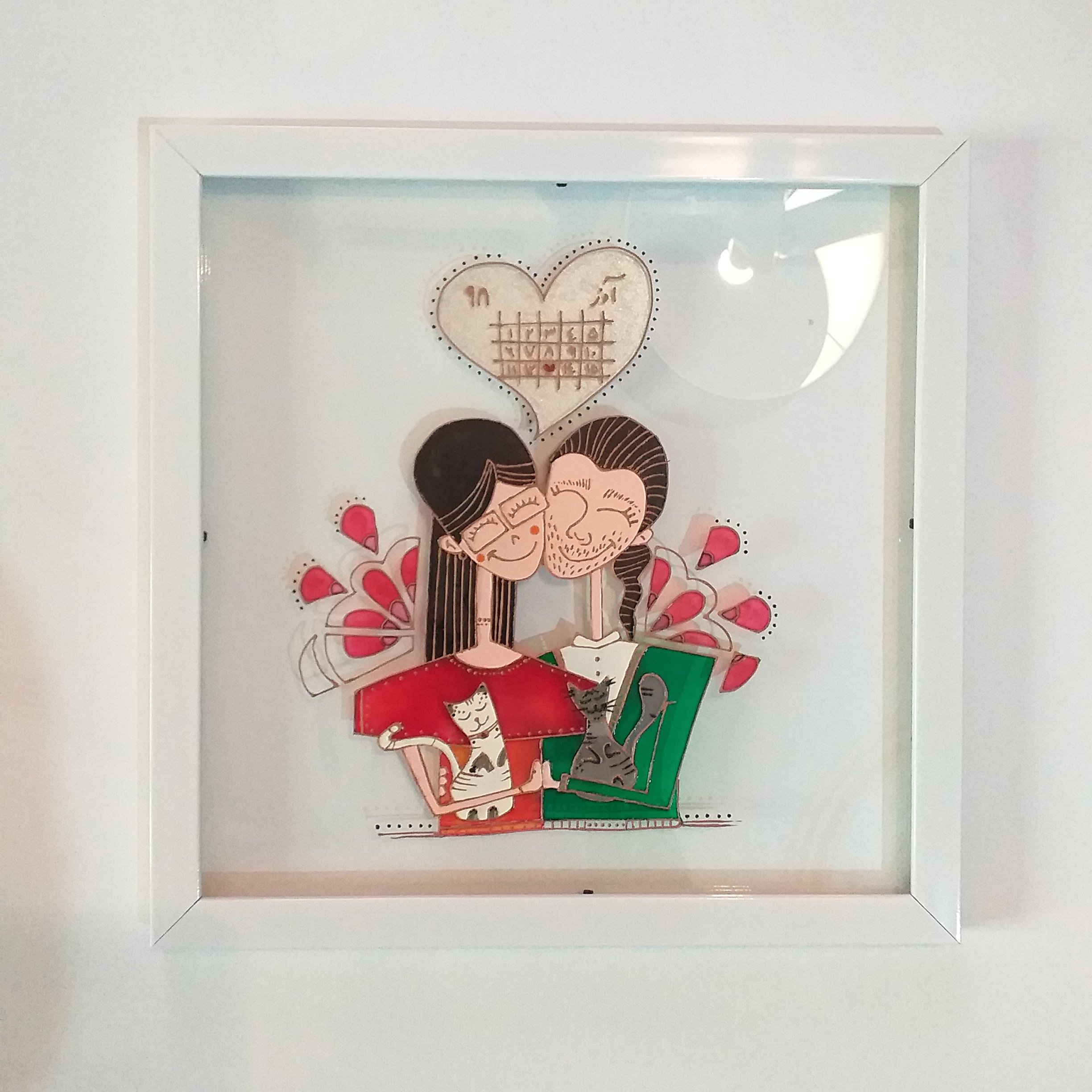 سالگرد عشق (تصویرسازی و تولید خودم)