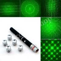 لیزر سبز قلمی 5 سر برد 7 کیلومتر اصلی
