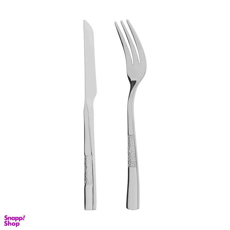 سرویس ۱۲ پارچه چاقو و چنگال یونیک کد 5800-8