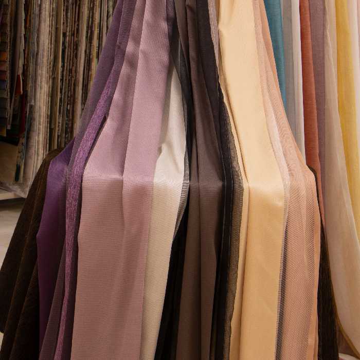 پارچه پرده ای تور اسپرت ترک در طرح و رنگ بندی متنوع