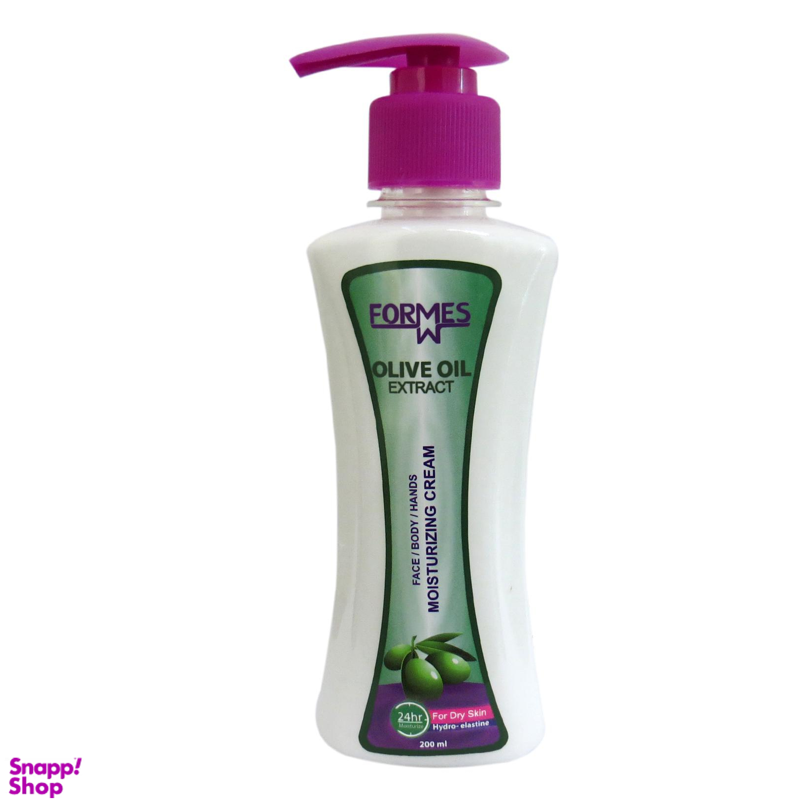 کرم مرطوب کننده فورمس (Formes) مدل Olive Oil حجم 200 میلی‌لیتر